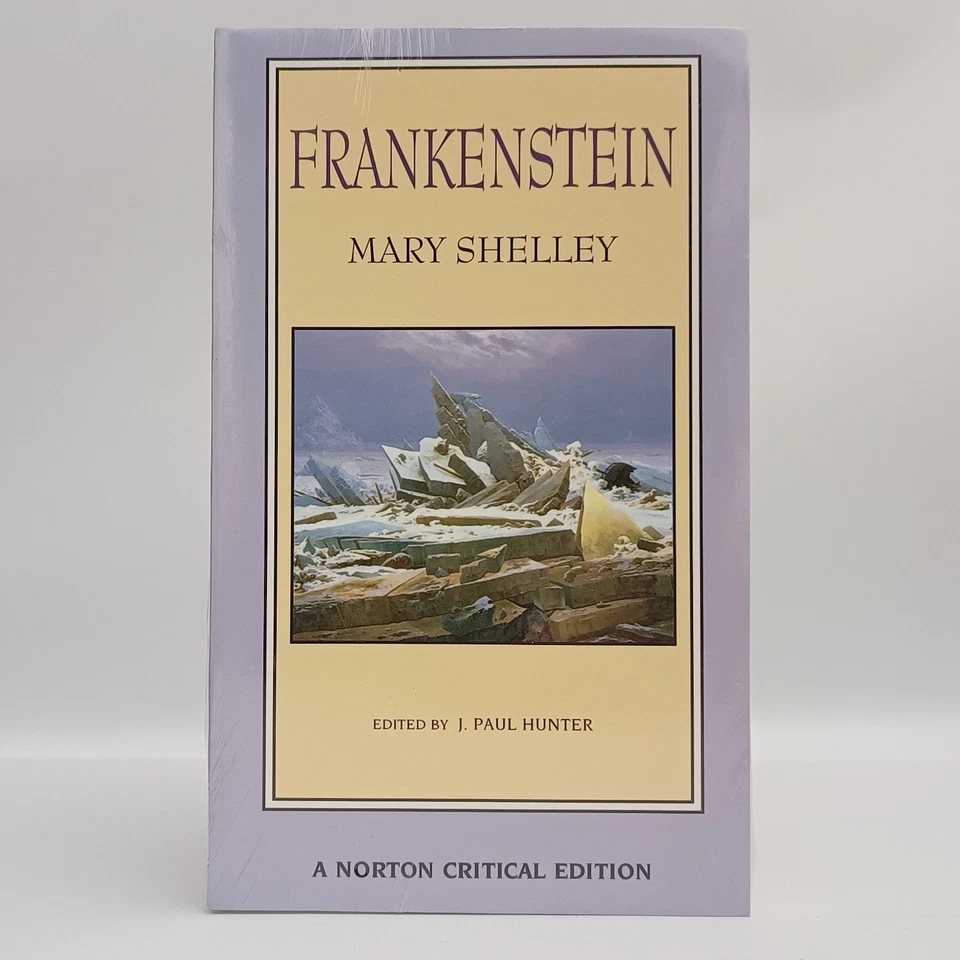 Frankenstein Mary Shelley A Norton Critical Edition by J. Paul Hunter New Sealed - Image 1 of 4
