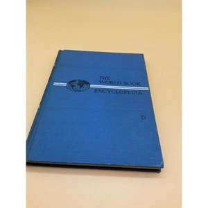 World Book Encyclopedia 1961 "D" Volume 4, Vintage Hard Cover, Collectible - Bild 1 von 5