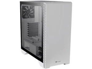 Thermaltake S300 Tempered Glass Snow Edition ATX Mid-Tower Computer Case with - Picture 1 of 5