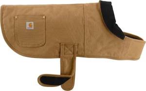 NEU Hund Carhartt Ente isoliert Tasche Mantel Weste braun Medium Kragen Service Neu mit Etikett - Bild 1 von 4