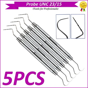 UNC 23/15 Dental Periodontal Probe Stainless Steel Double Ended - Picture 1 of 11