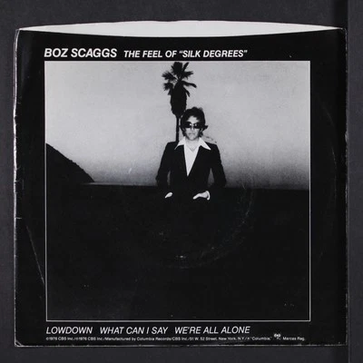 BOZ SCAGGS: the feel of "silk degrees" COLUMBIA 7" EP 45 RPM - Image 1 of 4