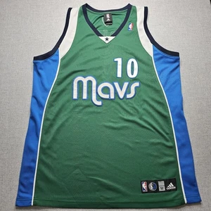 Camiseta Dallas Mavericks Para Hombre 52 Adidas Verde Azul Bordada Juego Puntada Personalizada - Imagen 1 de 12