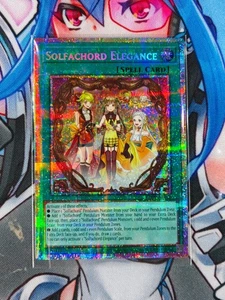 Yugioh Asian English OCG CR09-AE070 Solfachord Elegance - PSE - Picture 1 of 2