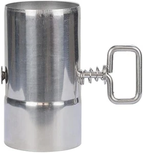 FIREHIKING Stove Pipe with Damper 2.36 inch Control Stainless Steel Chimney... - Picture 1 of 7