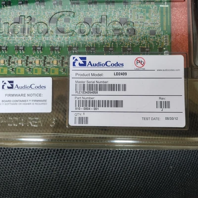 AudioCodes LD2409 910-0804-001 PCI Module - NEW! - Image 1 of 2