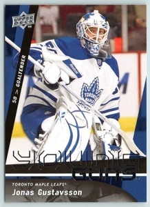 JONAS GUSTAVSSON RC YOUNG GUNS 2009-10 CUBIERTA SUPERIOR 09-10 #490 99023 - Imagen 1 de 2