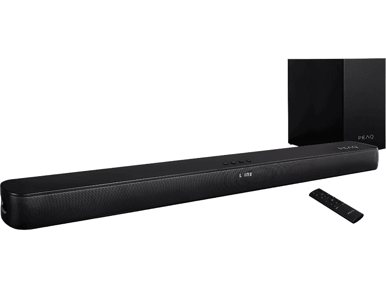 PEAQ PEB 120 2.1 Soundbar Schwarz matt Lautsprecher - Bild 1 von 1