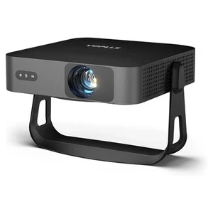 360°Adjustable Stand Auto Focus/Keystone Mini Projector with WiFi and Bluetooth - Picture 1 of 7