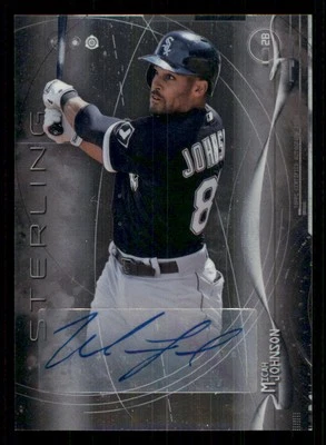 2014 Bowman Sterling Prospect AUTO #BSPAMJ Micah Johnson - Image 1 of 2