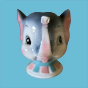 Vintage Inarco Japan Keramik Elefant Übertopf Neuwertig - Bild 1 von 12