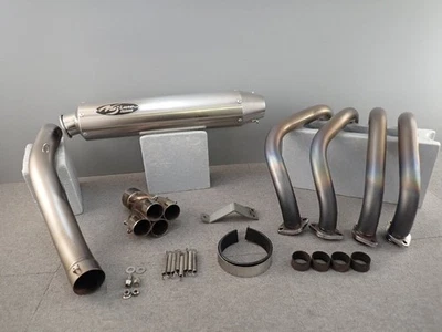 KAWASAKI Z1000 (2003-2006) NOJIMA Titanium Full Exhaust Muffler(Needs repair) - Image 1 of 4