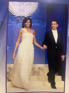Danbury Mint Eröffnungsball Barack Obama und Michelle Obama Sammlerpuppe Set - Bild 1 von 13