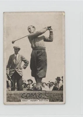 1935 Senior Service Sporting Events and Stars Tobacco Thomas Henry Cotton #20 - Image 1 of 2