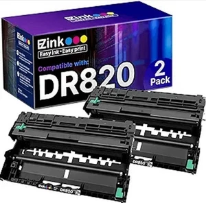 Repuesto de unidad de batería compatible con tinta E-Z para Brother DR 820 DR820 DR-820 - Imagen 1 de 8