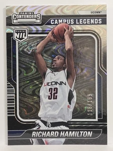 2024-25 UCONN NIL Richard Hamiltion 4 Campus Legends Wave /199 - Picture 1 of 2