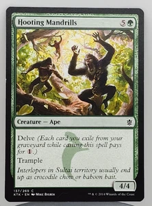 Hooting Mandrills - Khans of Tarkir (KTK) - Picture 1 of 2