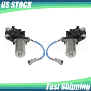 Fits ford Excursion F250 F350 F450 F550 Dorman Power Window Lift Motors Pair Set - Picture 1 of 12