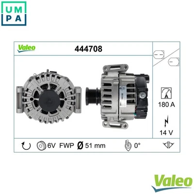 ALTERNATOR 444708 FOR MERCEDES-BENZ GLE C-CLASS/T-Model VIANO SLK GLK-CLASS 2.1L - Image 1 of 4