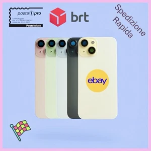 Vetro posteriore Apple iphone 15 back cover glass completo di ganci e magneti - Zdjęcie 1 z 1