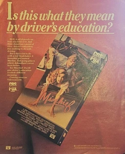 1985 Michief Movie Promo VHS Tape Great Old PRINT AD Wall Decor Idea! (4373) - Imagen 1 de 1