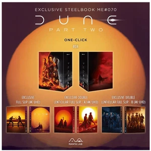 MantaLab Dune Part Two One Click Box Set Blu-Ray Steelbook NEU/OVP - Bild 1 von 5