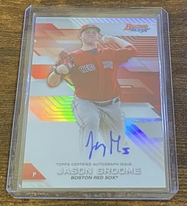 Jason Groome 2017 Bowman’s Best Best Of 2017 Refractor Auto #B17-JG Red Sox - Picture 1 of 2
