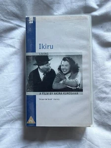 Ikiru, 1952, English Subtitles PAL VHS Video Tape, Cert PG BFI - Picture 1 of 4