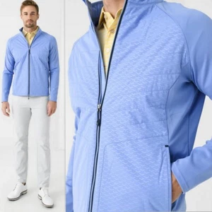 Giacca ibrida Peter Millar Crown Sport uomo L/XL full zip Merge Elite $230 - Foto 1 di 23