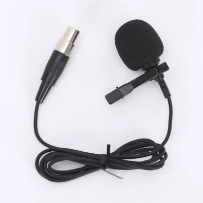 Micrófono de solapa profesional de voz para Shure 4 pines XLR TA4F inalámbrico paquete de cuerpo mini Foto 1 de 4