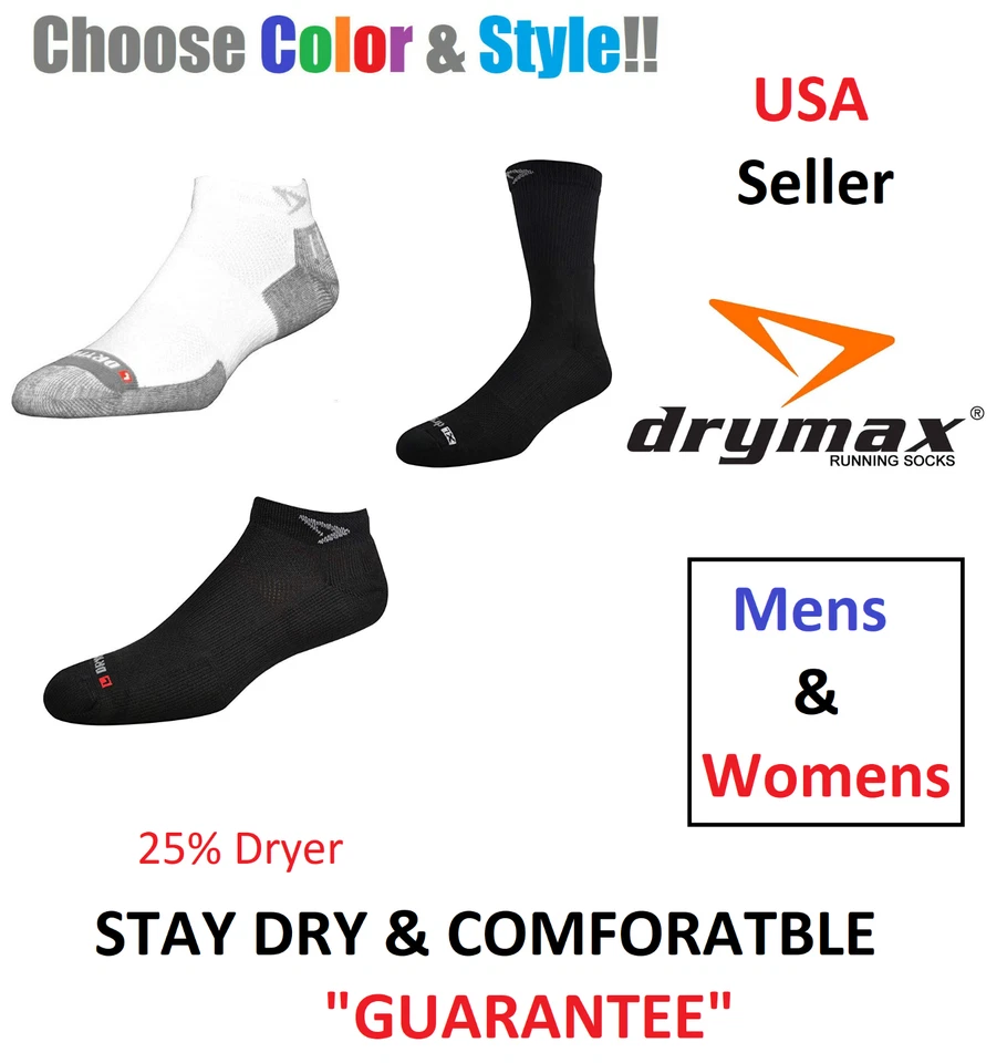 Calcetines de ciclismo Drymax todos los tamaños y colores protección contra ampollas permanencia "garantía seca" Foto 1 de 1