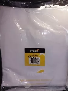 Impact Muslin Background 10 x 24 Photography & Video White Screen Back Ground - Picture 1 of 4