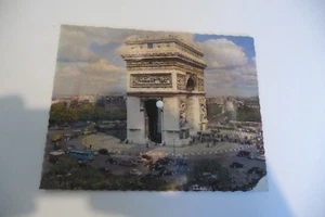 CARTE POSTALE MUSICALE L'ARC DE TRIOMPHE PARIS . EL BEREBITO JENARO MONREAL. - Picture 1 of 3