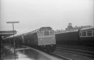 Derby Station Class 25 7673 7.7.72 Eisenbahnnegativ RN264 - Bild 1 von 1