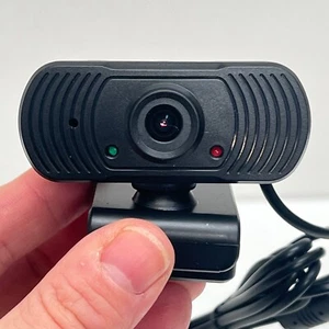 Full HD Webcam 1920x1080 USB Plug & Play with Mic Free Potcam Software - Boxed - Afbeelding 1 van 9