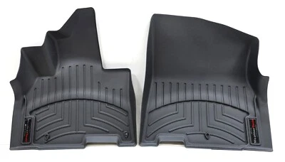 NUEVO Juego de forro de piso delantero WeatherTech negro 4416721 para Kia Carnival 2022-2025 Foto 1 de 3
