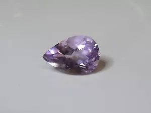 Natural earth-mined large amethyst pear shaped gemstone...15.5 carat - Foto 1 di 6