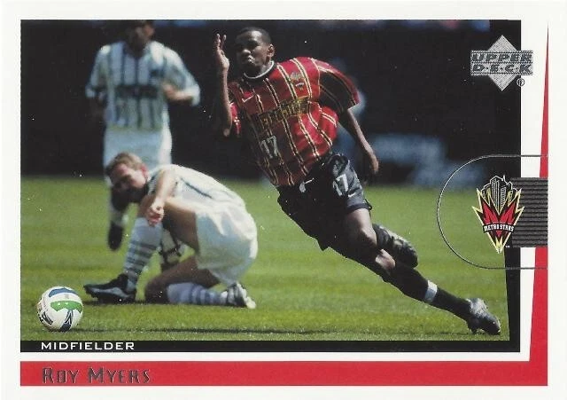 1999 Upper Deck Bandai Major League Soccer - NY/NJ MetroStars - Base Commons MLS - Imagem 1 de 4