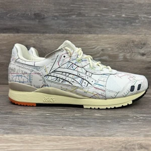 Asics x ATMOS GEL-LYTE III OG TOKYO SUBWAY 1201A528-100 White Size 9.5 - Picture 1 of 17