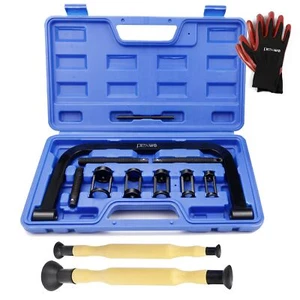 Valve Spring Compressor Set, 10-Piece Valve Spring Removal Tool & 2-Piece Valve - Picture 1 of 6