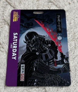 Darth Vader Star Wars Celebration 2025 Ukiyo-e Badge Limited Rare Japan Ticket - Picture 1 of 2