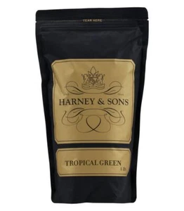 Tè verde tropicale verde sfuso Harney & Sons - 16 once - Foto 1 di 1