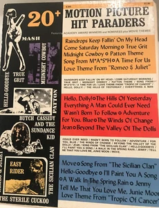 Vintage Motion Picture Hit Paraders Piano Sheet Music Guitar Chords Easy Rider - Picture 1 of 5