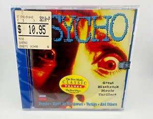 Psycho : Great Hitchcock Movie Thrillers [ NEW CD, 1992 ] * SEALED * - Foto 1 di 8