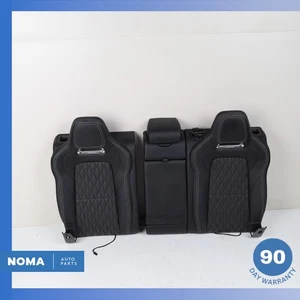 19-20 Jaguar F-Pace SVR Rear Left & Right Upper Seat Cushion Set Black OEM - Picture 1 of 18