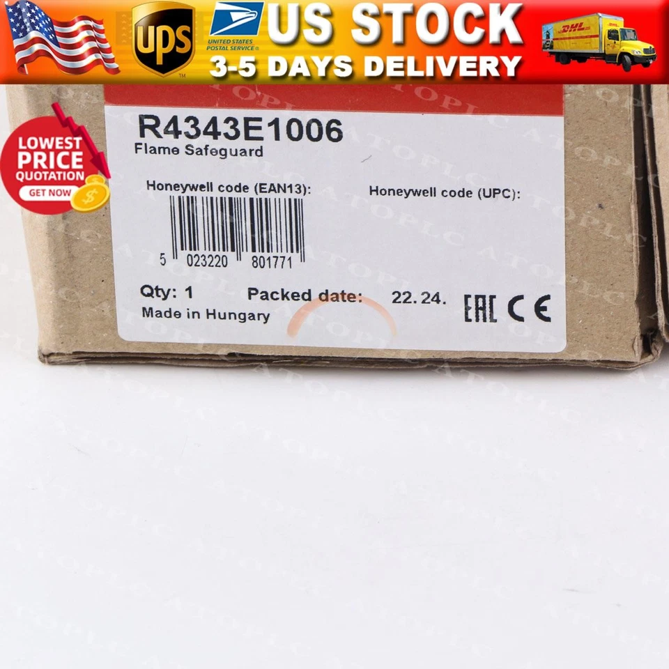 Honeywell R4343E1006 R4343 E1006 controller US Free TAX - Image 1 of 1