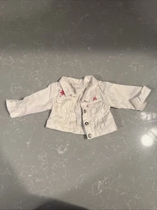American Girl Child's White Jacket XL Licorice’s Best Friend Coat; Match Doll - Picture 1 of 4