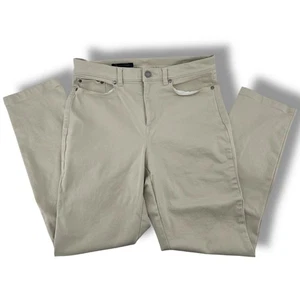 Pantalón Brooks Brothers Mujer Talla 10 Beige Caqui Recto Neutro Carrera (31x28.5) - Imagen 1 de 9