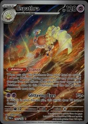 Espathra - 197/182 Illustration Rare SV04: Paradox Rift 197/182 NM - Image 1 of 2
