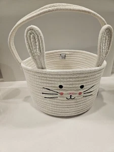 Easter Baskets for Kids Pink Bunny Easter Basket with Handle New With Tags - Picture 1 of 6